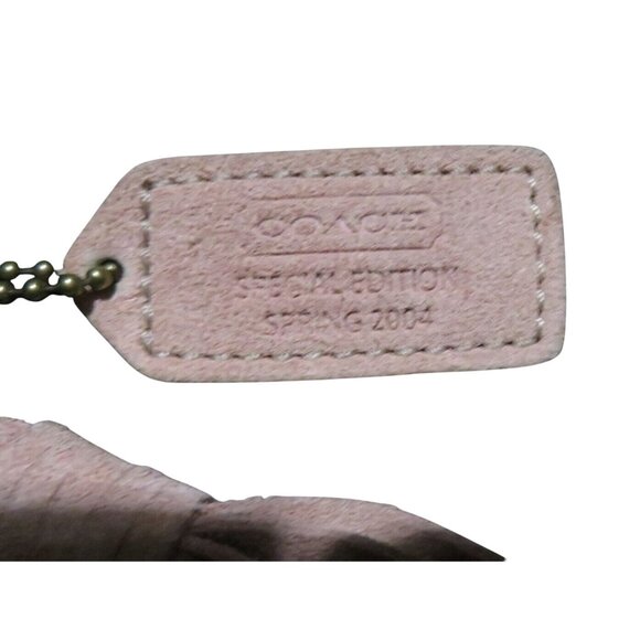 Coach 2004 Special Edition Hamilton Hobo Poppies for Peace Suede & Leather bag - Picture 8 of 13